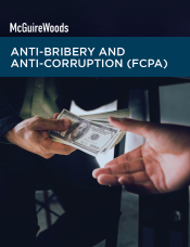 Anti-Bribery and Anti-Corruption (FCPA) brochure cover
