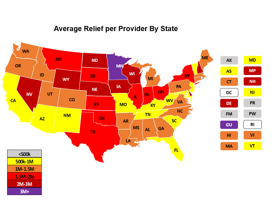 average-relief-per-provider-by-state
