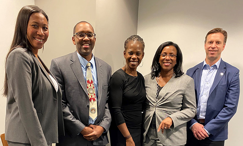 Panelists at Baker-Tilly event