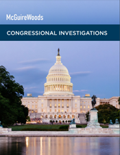 Congressional investigations brochure cover