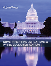 Government Investigations brochure cover