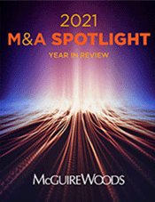 2021 M&A Spotlight cover