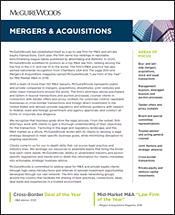 M&A brochure cover