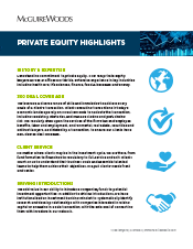 Private Equity Highlights cover