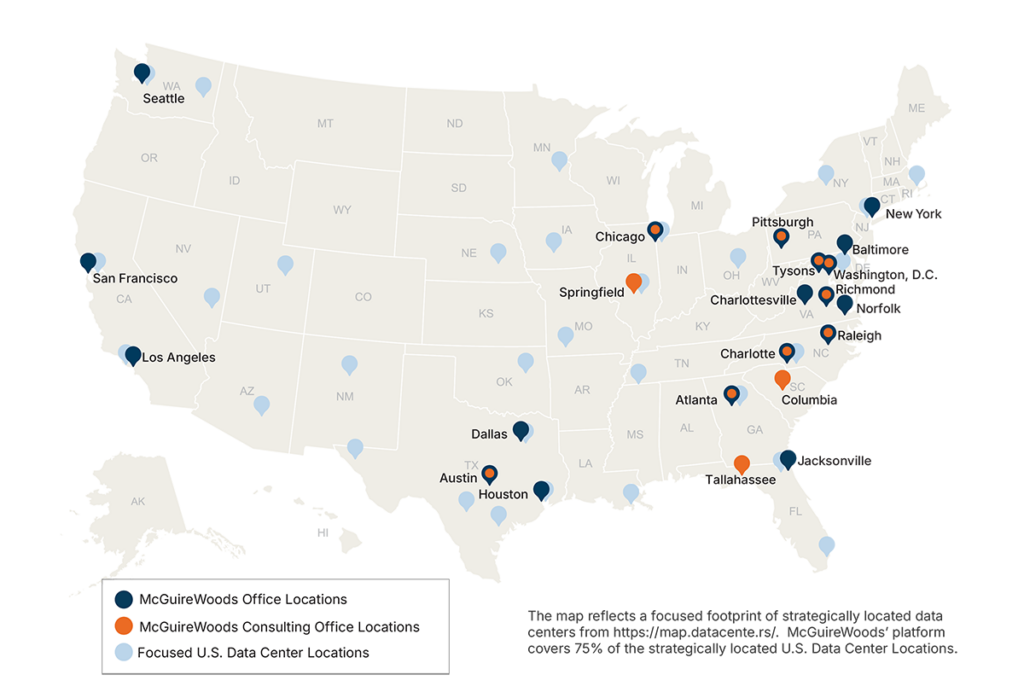 MW MWC Data Center Locations