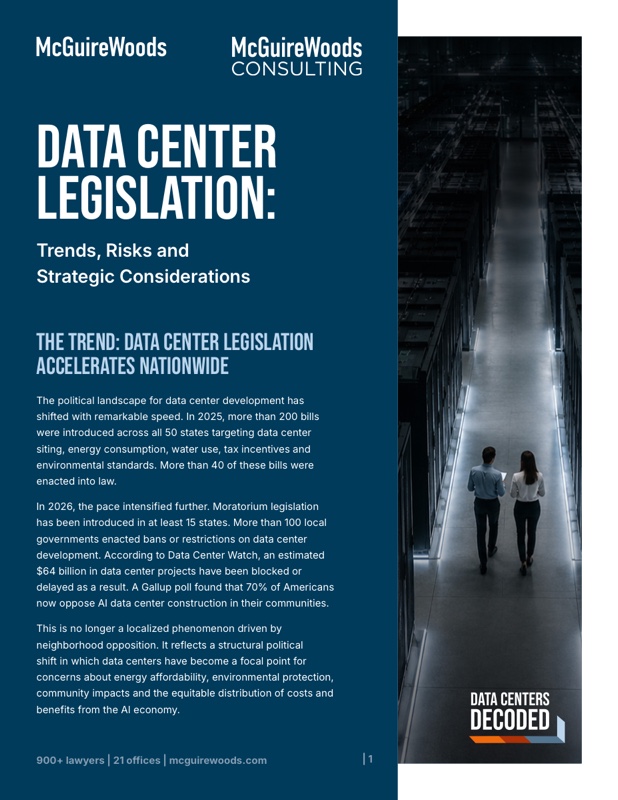 data center legislation white paper cover